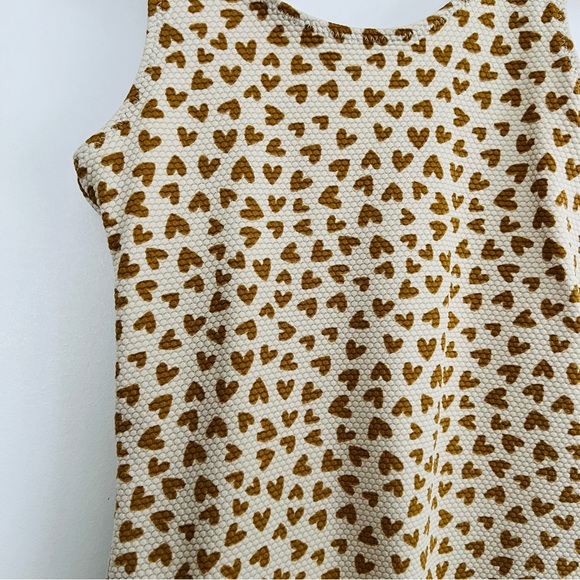 H&M Textured Heart Print One Piece - Picture 2 of 8